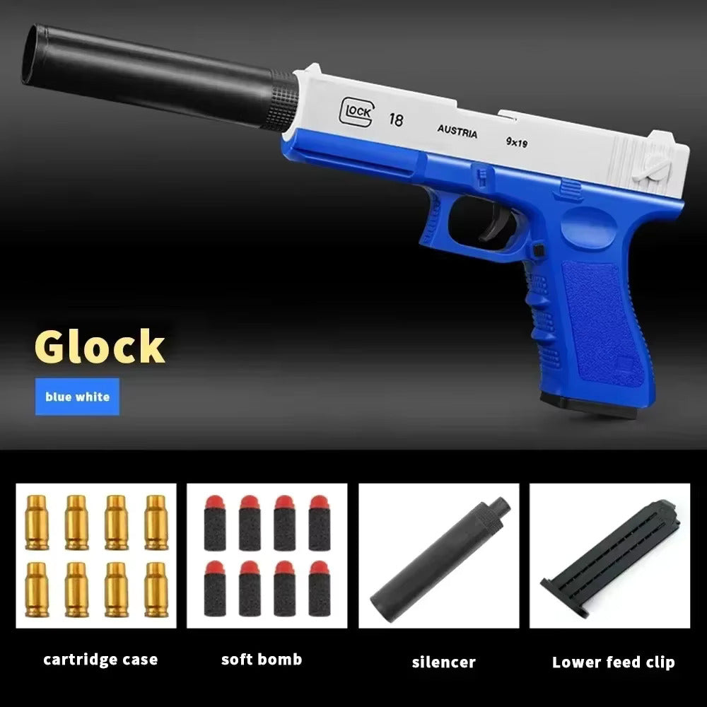 M1911 Soft Bullet Toy Gun with Foam Darts